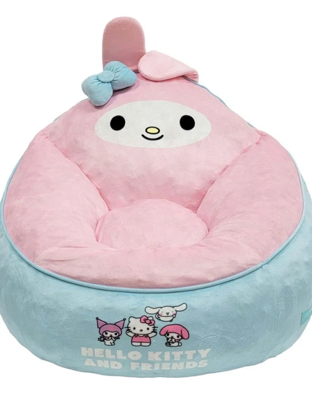 Hello Kitty My Melody Kids Foam Bean Bag Chair NEW